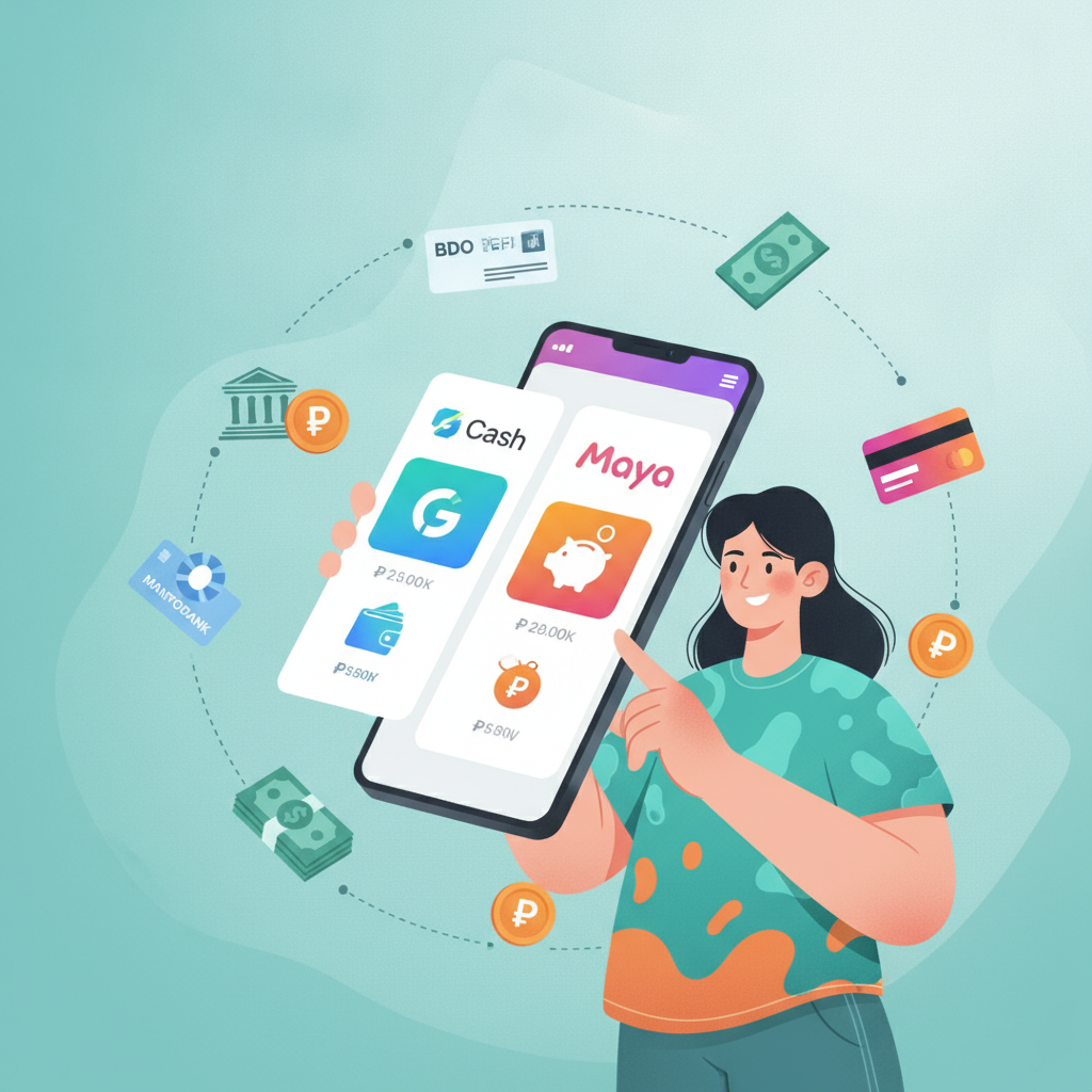 Illustration: JD TITAN Deposit Options: GCash, Maya, InstaPay and PESONet Walkthrough